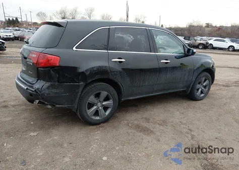 2011 Acura Mdx Technology Package from USA, damaged, VIN 2HNYD2H60BH534278